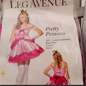 Adult Leg Avenue pink princess Sexy Costume
